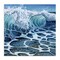 Stupell Industries Strong Crashing Waves on Beach Canvas, design by Kate Jarvik Birch